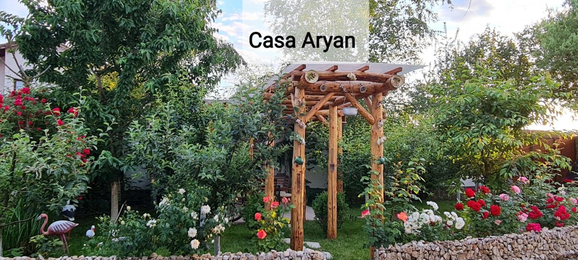 Casa Aryan Apartment Sanpetru ภายนอก รูปภาพ